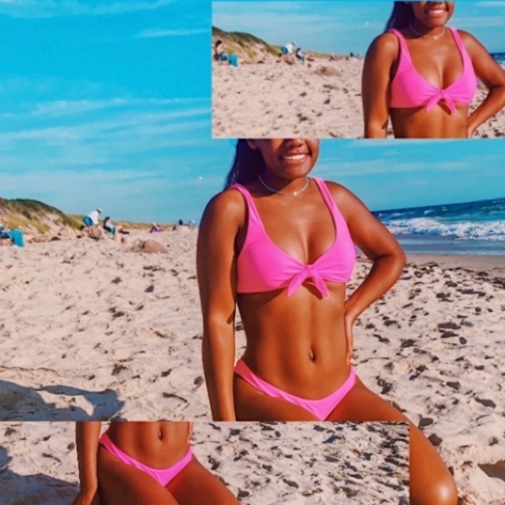 pink bikini